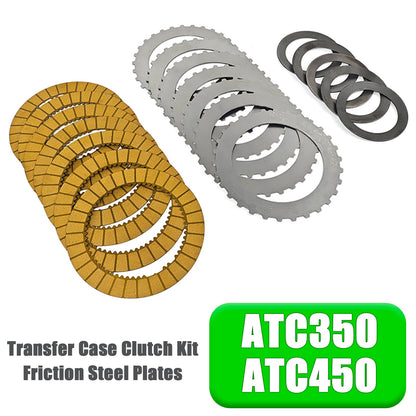 BMW ATC350 ATC450 Transfer Case Clutch Kit Friction Steel Plates