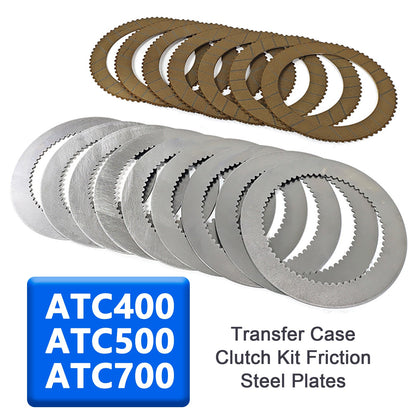 BMW ATC400 ATC500 ATC700 Transfer Case Clutch Kit Friction Steel Plates