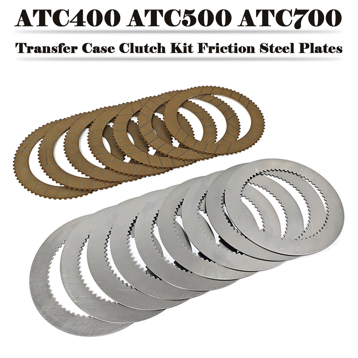 BMW ATC400 ATC500 ATC700 Transfer Case Clutch Kit Friction Steel Plates