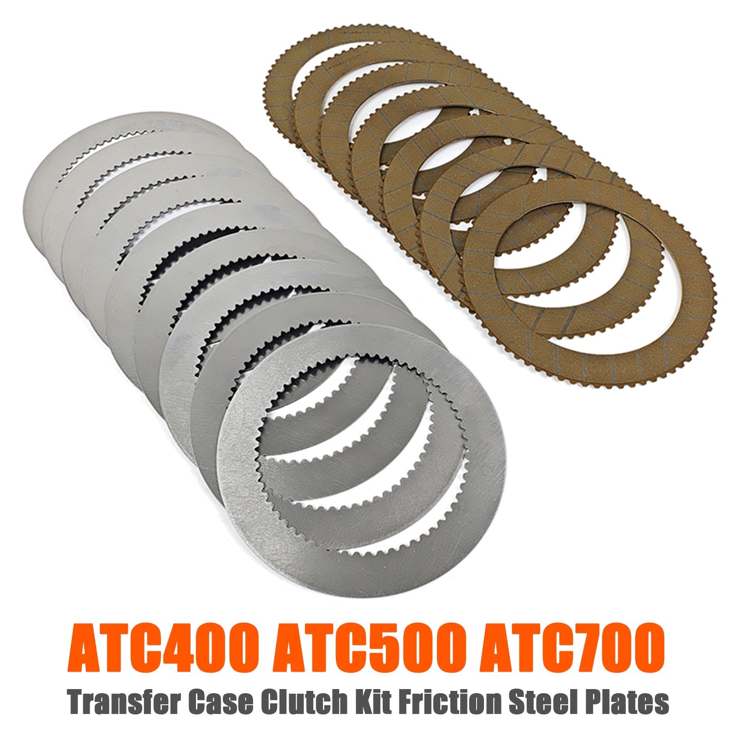 BMW ATC400 ATC500 ATC700 Transfer Case Clutch Kit Friction Steel Plates