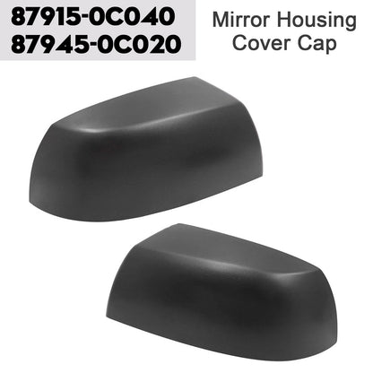 2007-2022 Toyota Sequoia Tundra Rear View Door Wing Mirror Housing Cover Cap 87915-0C040 87945-0C020