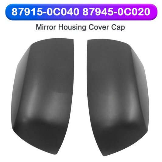 2007-2022 Toyota Sequoia Tundra Rear View Door Wing Mirror Housing Cover Cap 87915-0C040 87945-0C020
