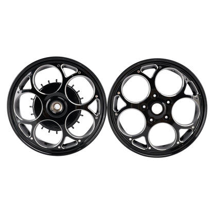 Vespa Sprint/ Primavera 50-150cc Aluminum Black Front and Rear Wheel Rim