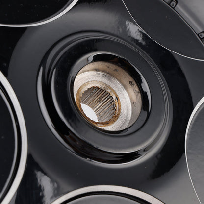 Vespa Sprint/ Primavera 50-150cc Aluminum Black Front and Rear Wheel Rim