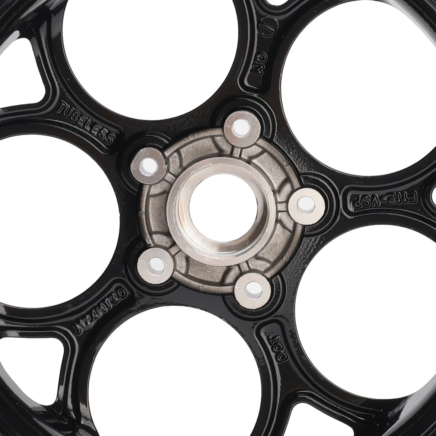 Vespa Sprint/ Primavera 50-150cc Aluminum Black Front and Rear Wheel Rim