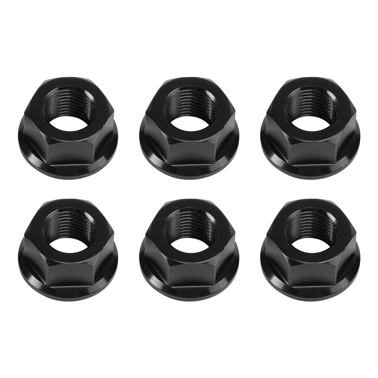 Ducati Panigale V2 V4 2018-2024 Rear Sprocket Carrrier Flange Black Nuts Set M10x1.0 74810461A