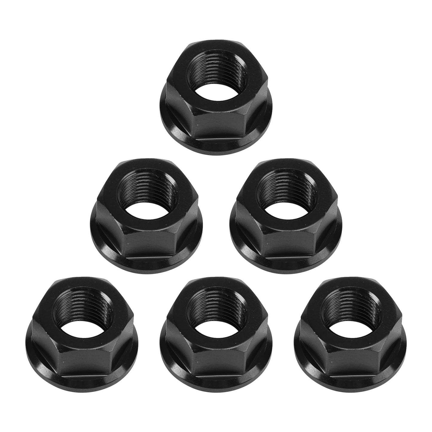 Ducati Panigale V2 V4 2018-2024 Rear Sprocket Carrrier Flange Black Nuts Set M10x1.0 74810461A