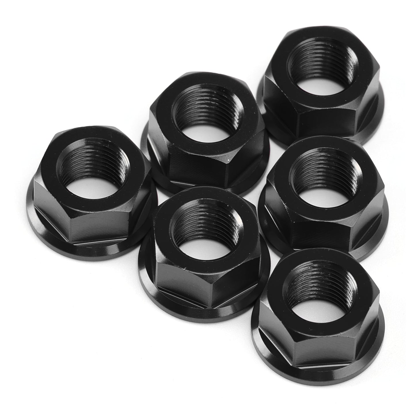 Ducati Panigale V2 V4 2018-2024 Rear Sprocket Carrrier Flange Black Nuts Set M10x1.0 74810461A