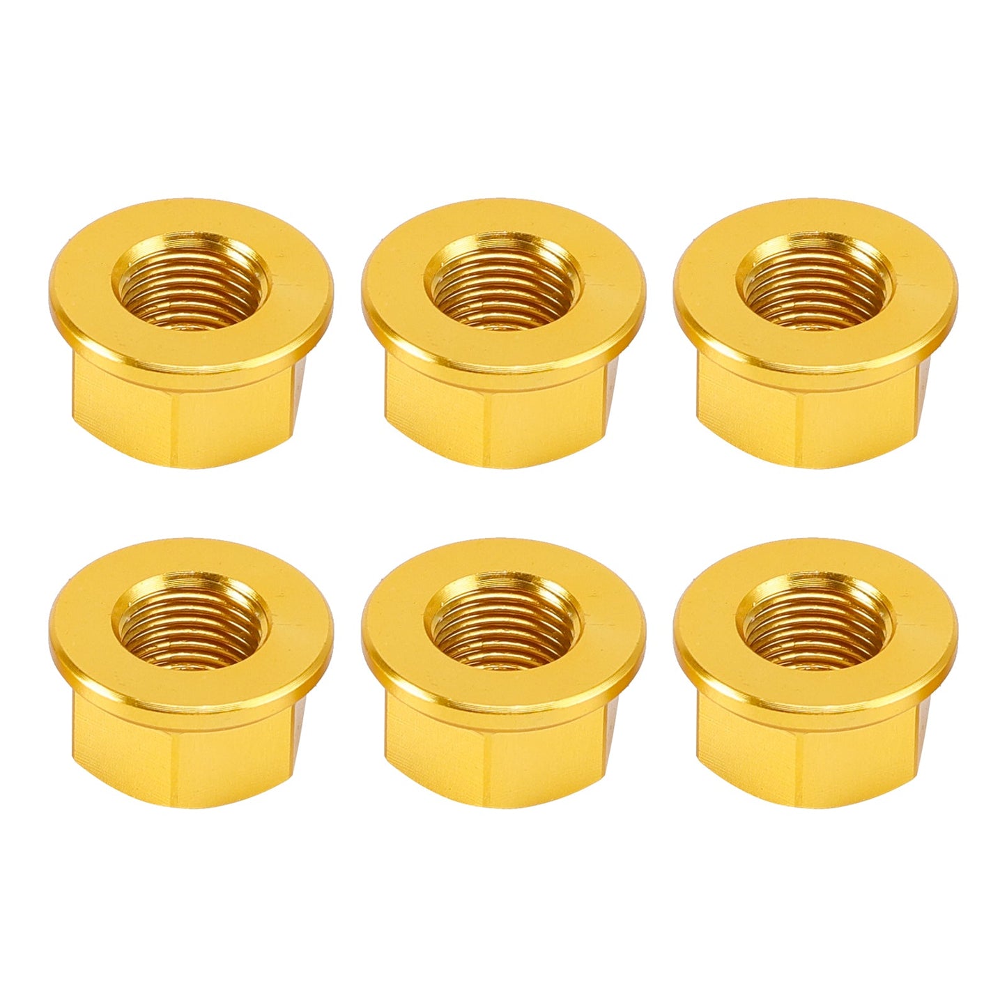 Ducati Panigale V2 V4 2018-2024 Rear Sprocket Carrrier Flange Gold Nuts Set M10x1.0 74810461A