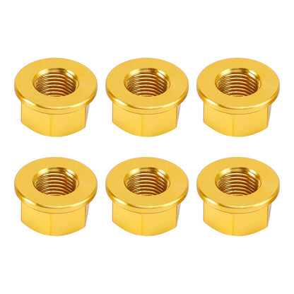 Ducati Panigale V2 V4 2018-2024 Rear Sprocket Carrrier Flange Gold Nuts Set M10x1.0 74810461A