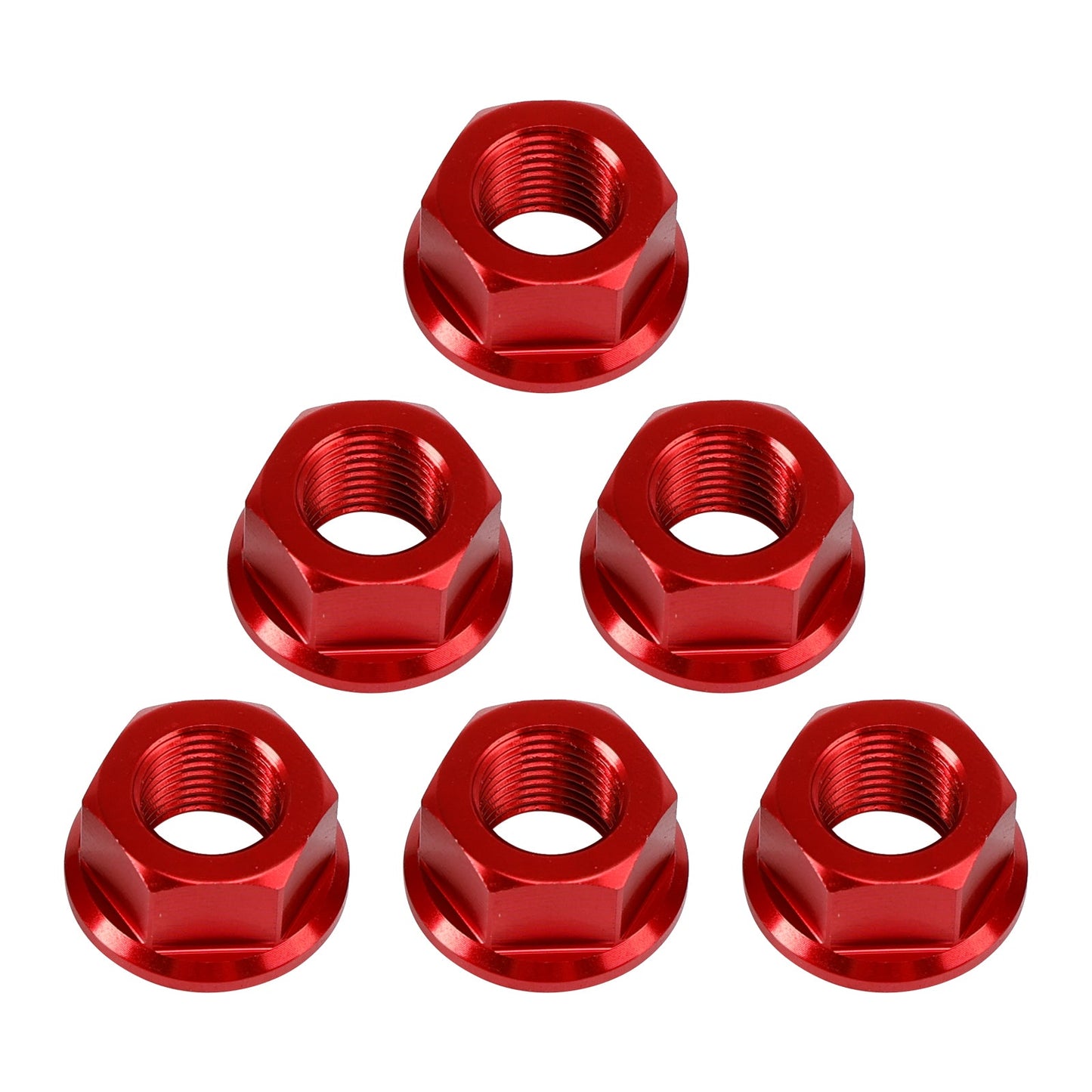Ducati Panigale V2 V4 2018-2024 Rear Sprocket Carrrier Flange Red Nuts Set M10x1.0 74810461A