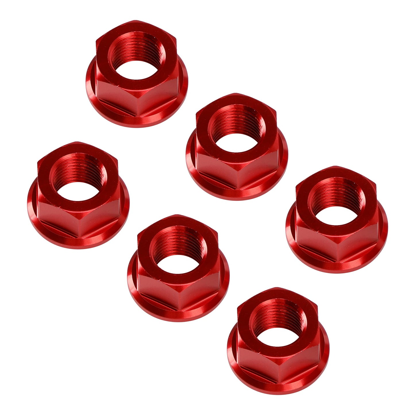 Ducati Panigale V2 V4 2018-2024 Rear Sprocket Carrrier Flange Red Nuts Set M10x1.0 74810461A
