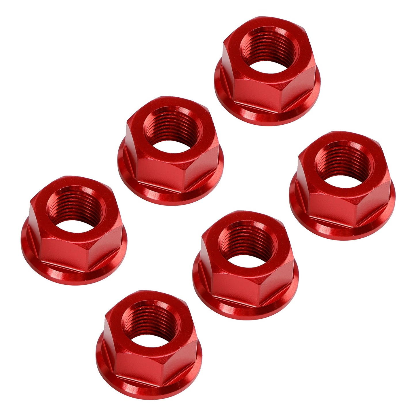 Ducati Panigale V2 V4 2018-2024 Rear Sprocket Carrrier Flange Red Nuts Set M10x1.0 74810461A