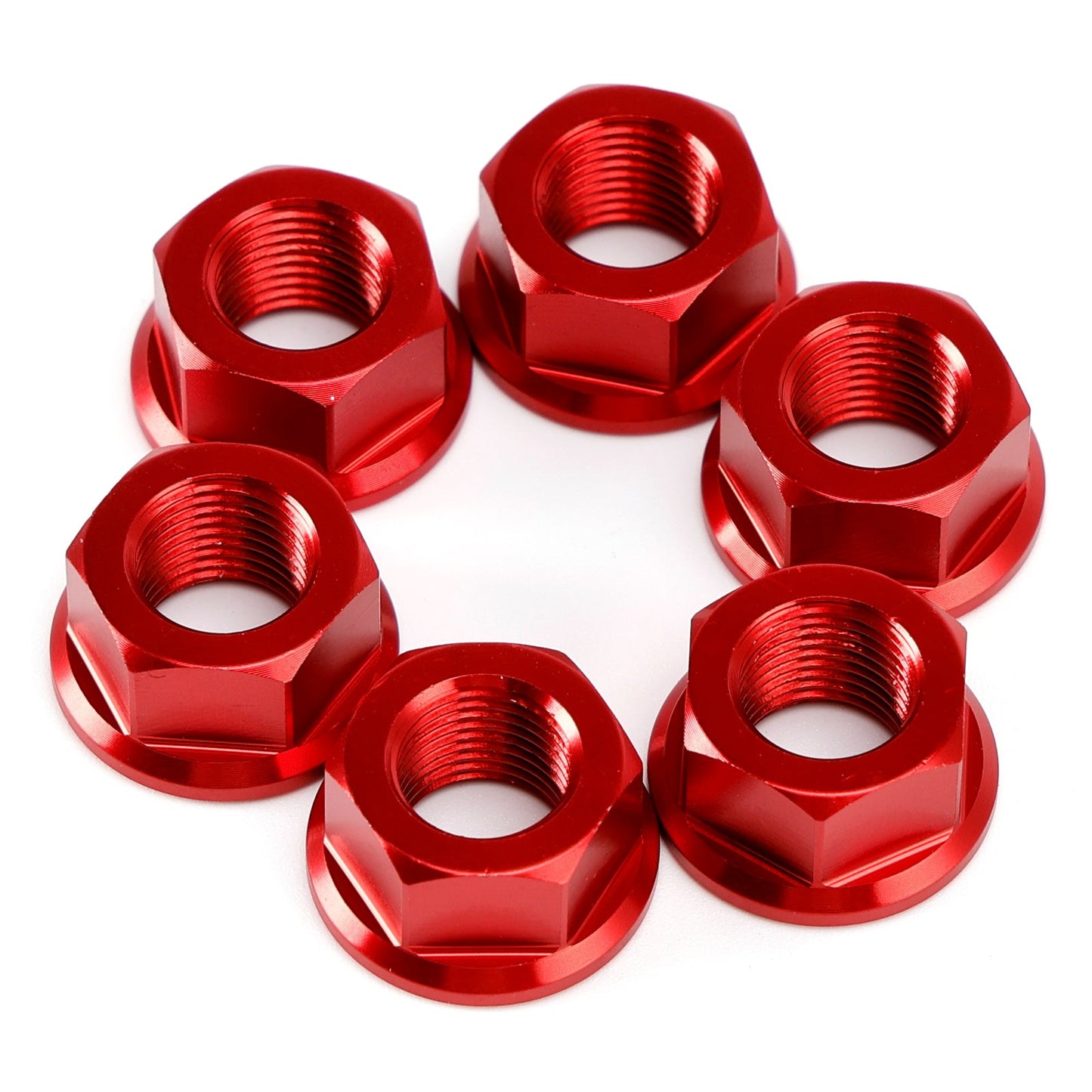 Ducati Panigale V2 V4 2018-2024 Rear Sprocket Carrrier Flange Red Nuts Set M10x1.0 74810461A