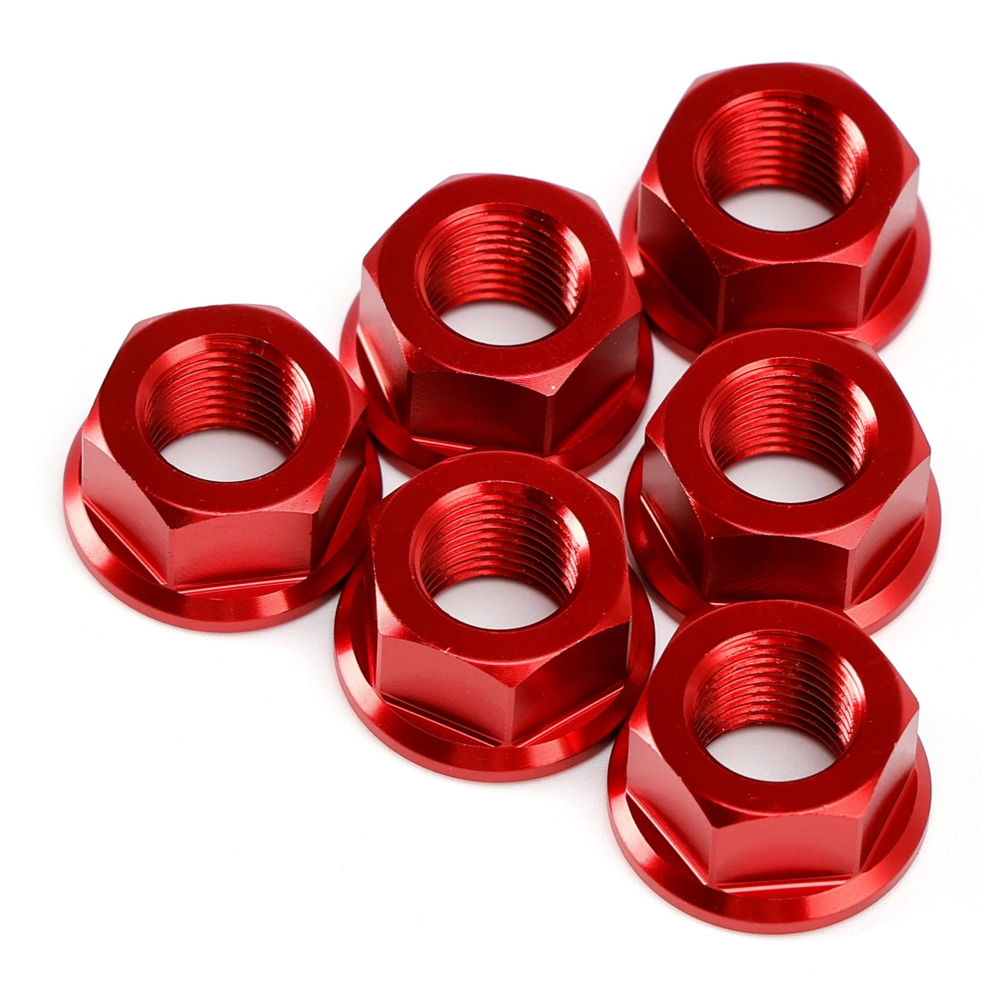 Ducati Panigale V2 V4 2018-2024 Rear Sprocket Carrrier Flange Red Nuts Set M10x1.0 74810461A