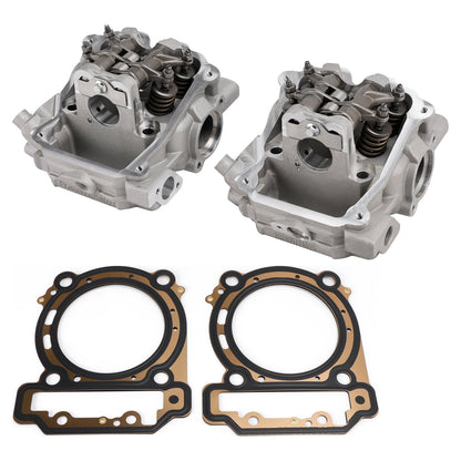 Can Am BRP Outlander Renegade 800 800R MAX Complete Front Rear Cylinder Head Heads Valves Rocker Gasket