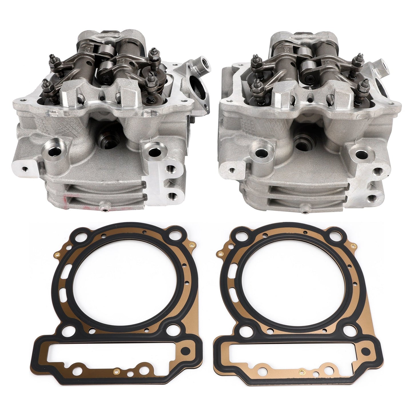 Can Am BRP Outlander Renegade 800 800R MAX Complete Front Rear Cylinder Head Heads Valves Rocker Gasket