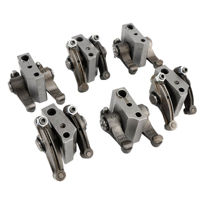 Cummins Dodge 5.9L 12V 3934920 6PCS Intake Exhaust Rocker Arms Support Set 4089669 3966678