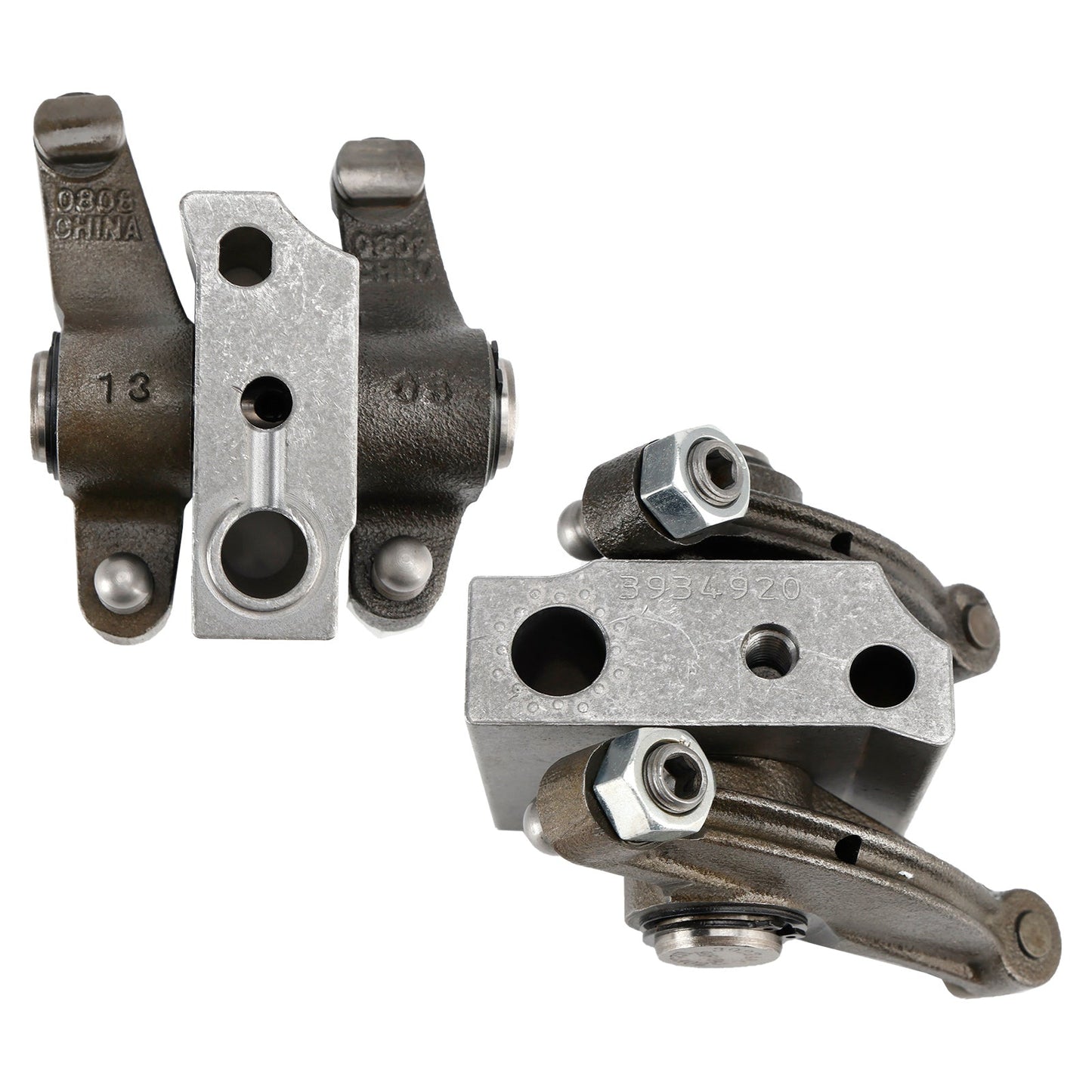 6PCS Intake Exhaust Rocker Arms Support Set 3934920 4089669 for Cummins Dodge 5.9L 12V