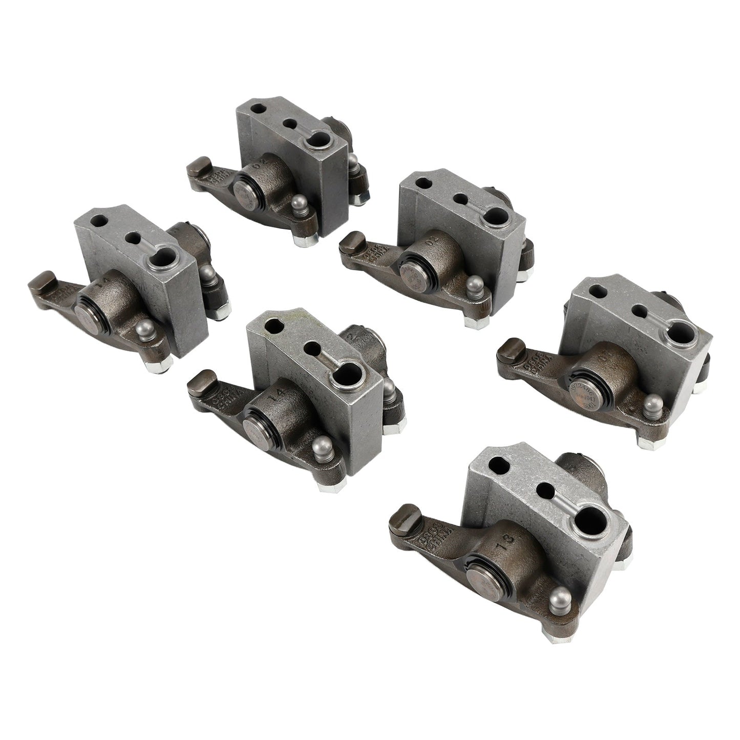 Cummins Dodge 5.9L 12V 3934920 6PCS Intake Exhaust Rocker Arms Support Set 4089669 3966678