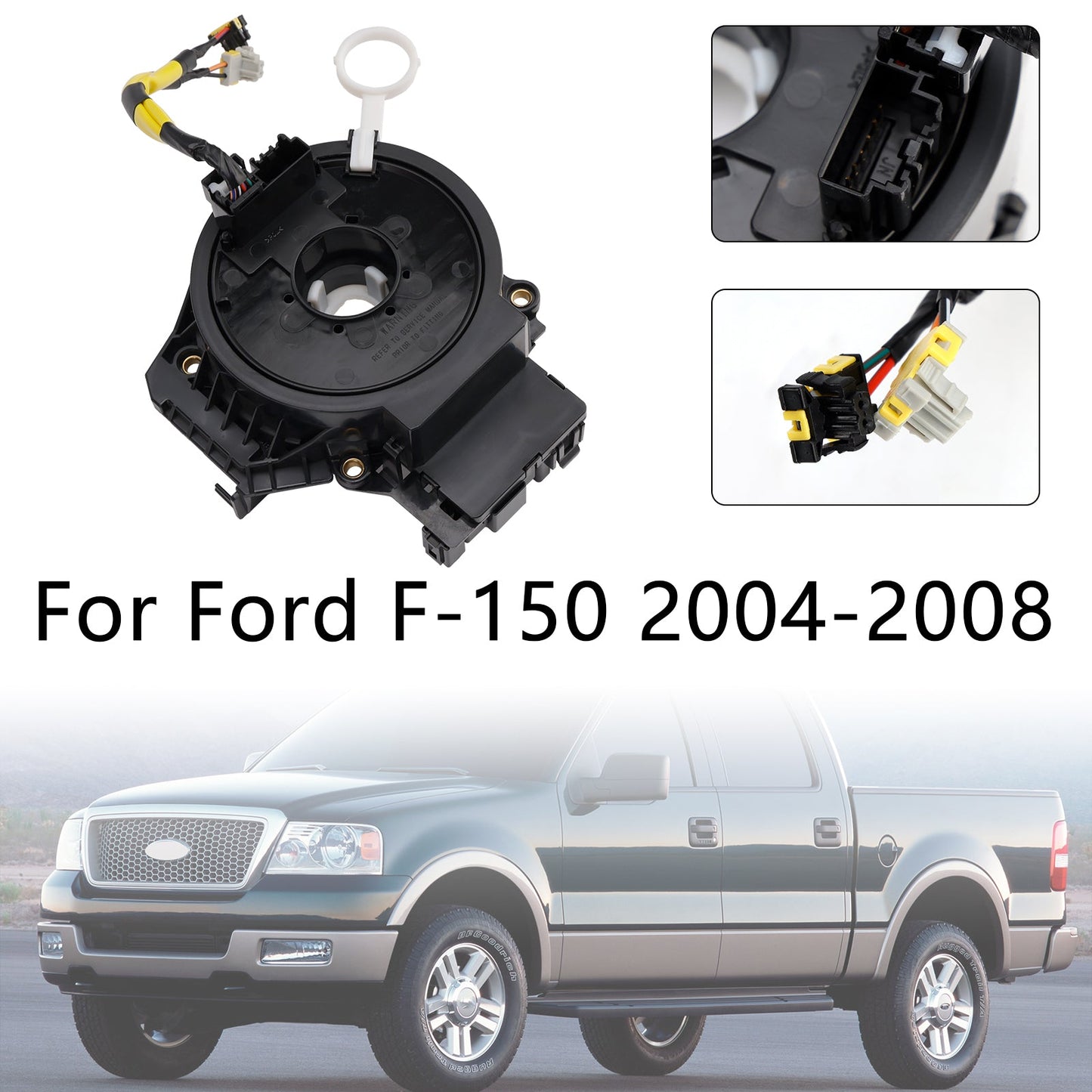 2004-2008 Ford F150 8L3Z-14A664-A Steering Wheel Spiral Cable Clock Spring