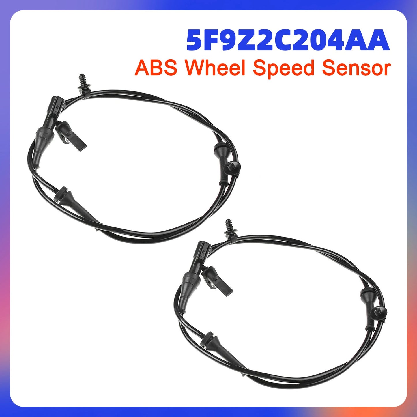 Front Left or Right ABS Wheel Speed Sensor 5F9Z2C204AA for Ford Freestyle 05-07