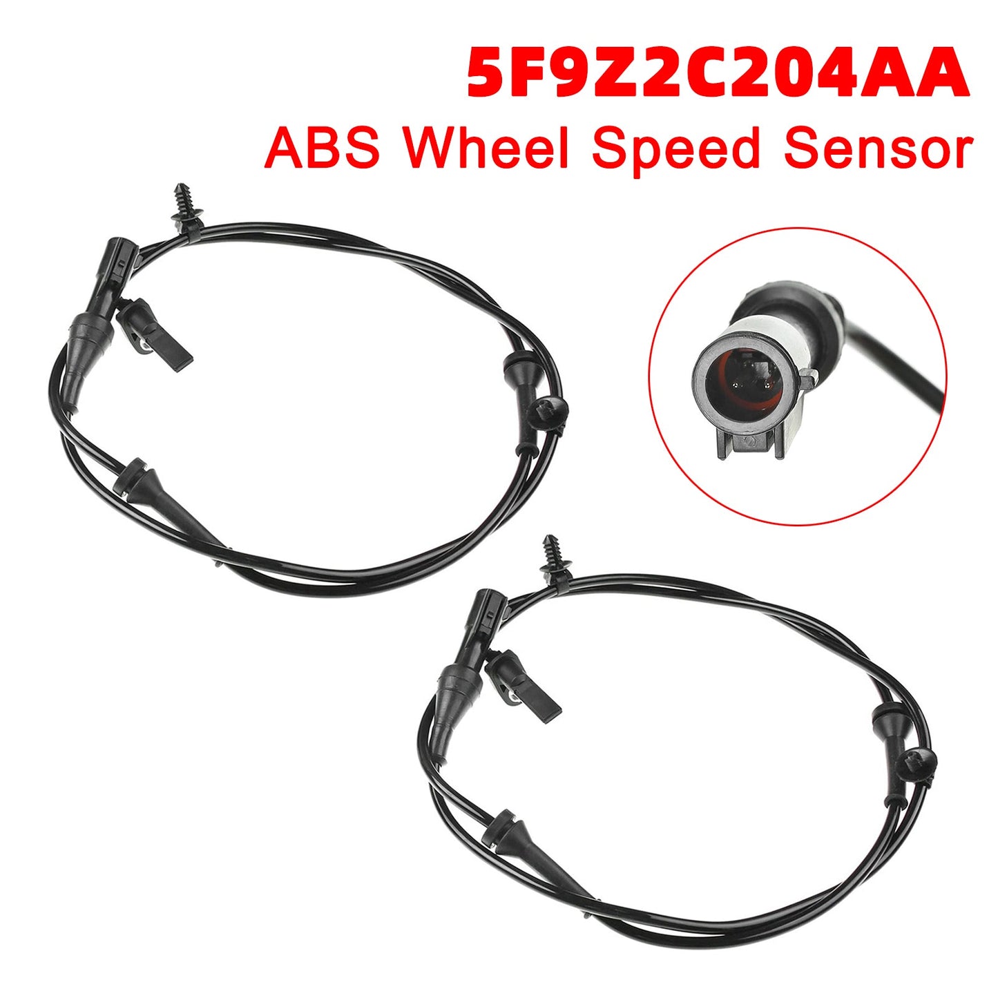 Front Left or Right ABS Wheel Speed Sensor 5F9Z2C204AA for Ford Freestyle 05-07