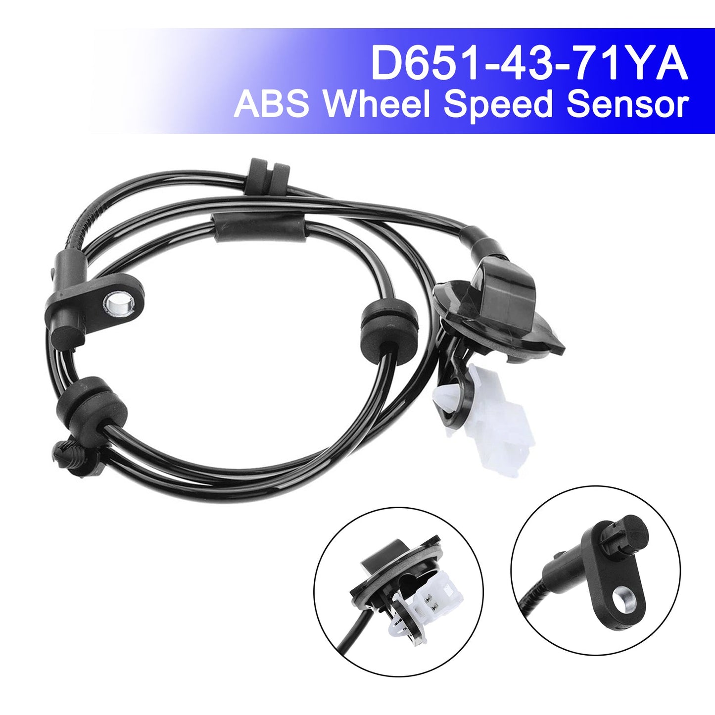Mazda 2 DE DH Rear 1PCS ABS Wheel Speed Sensor D651-43-71YA