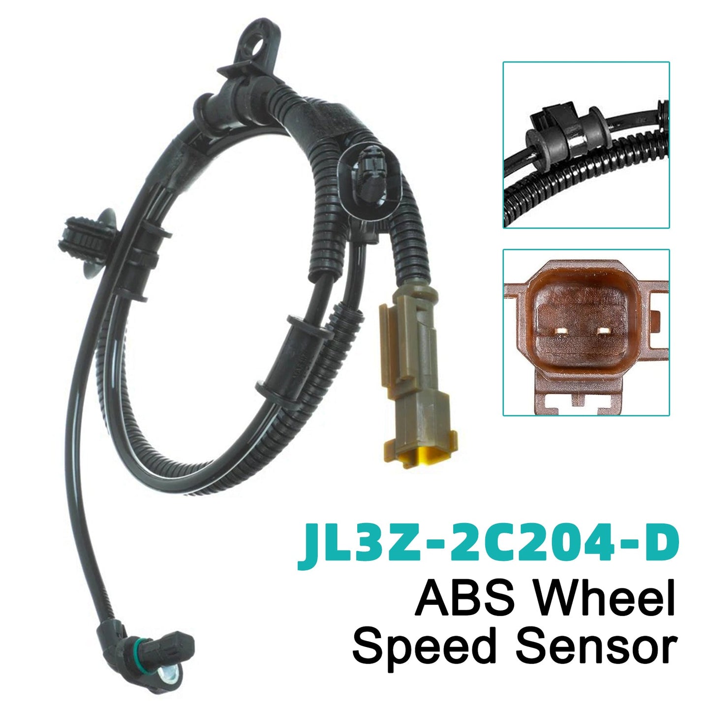 Ford Expedition 1PCS Front Left or Right ABS Wheel Speed Sensor JL3Z-2C204-D