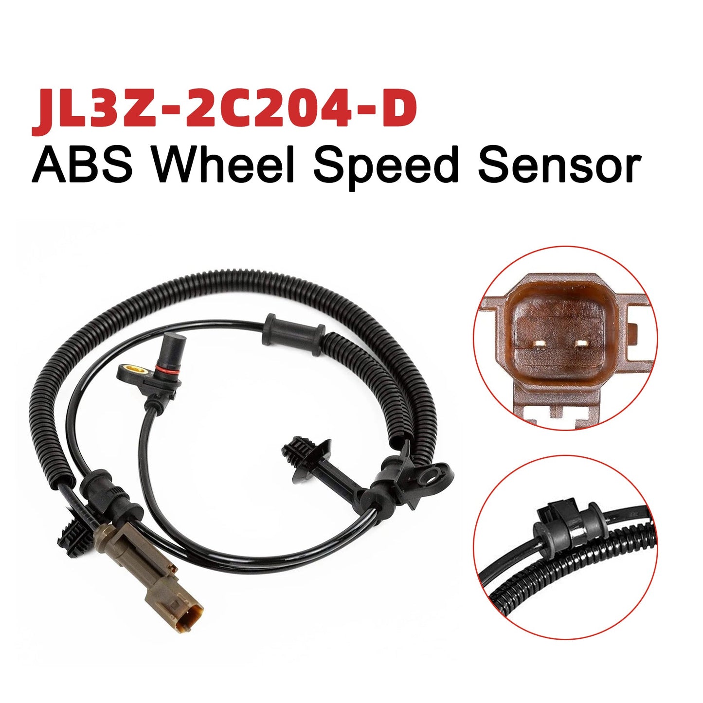 Ford Expedition 1PCS Front Left or Right ABS Wheel Speed Sensor JL3Z-2C204-D