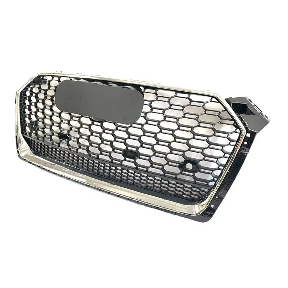 2017-2019 Audi A5 S5 F5 To RS5 Style Bumper Grill Upper Grille With Quattro