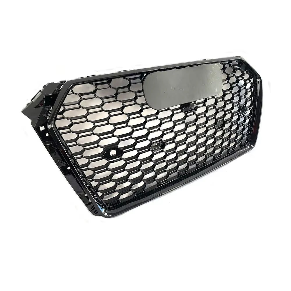 2016-2019 Audi A4 S4 B9 To RS4 Style Front Bumper Grill High Quality Honeycomb Upper Grill