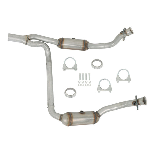 Jeep Wrangler 3.8L 2010-2011 Y Pipe Catalytic Converter Complete Set 50498
