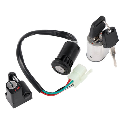 Honda XL250S XL500S 1978-1981 Main Ignition Switch Key Helmet Steering Lock Set