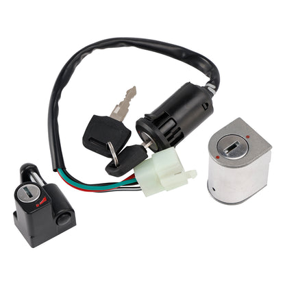 Honda XL250S XL500S 1978-1981 Main Ignition Switch Key Helmet Steering Lock Set