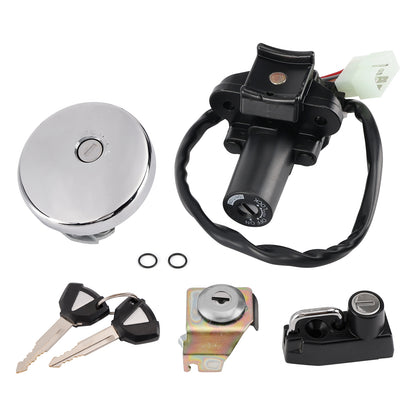 Kawasaki W 800 EJ800 2019-2025 Gas Cap Helmet Lock Ignition Switch Lock Set