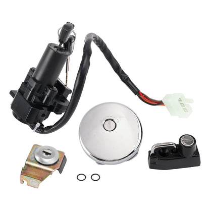Kawasaki W 800 EJ800 2019-2025 Gas Cap Helmet Lock Ignition Switch Lock Set