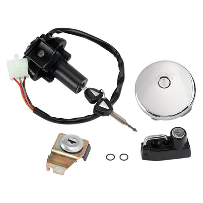 Kawasaki W 800 EJ800 2019-2025 Gas Cap Helmet Lock Ignition Switch Lock Set