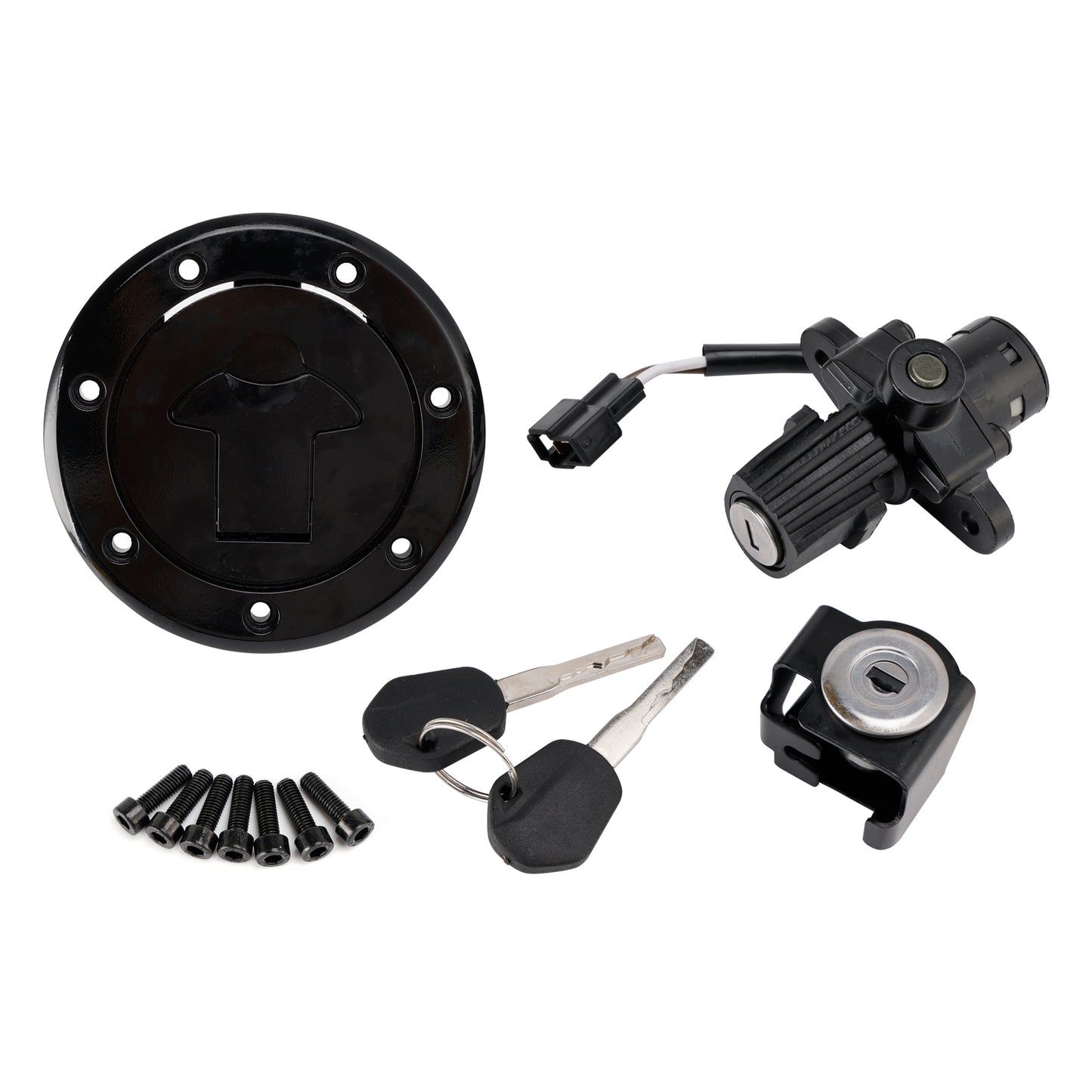 Duke 125 200 250 390 ABS 2017-2023 Ignition Switch Gas Cap Seat Lock Set
