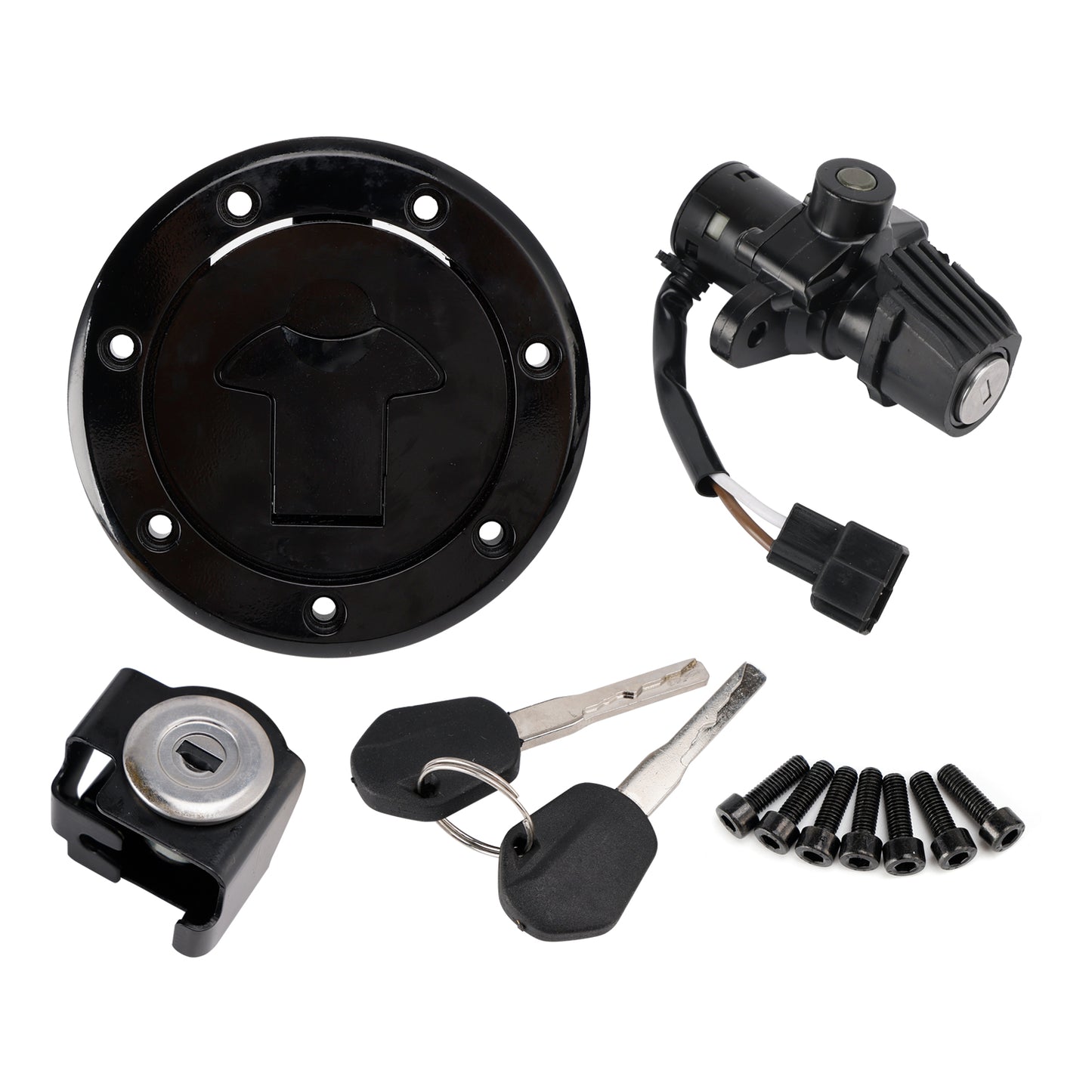 Duke 125 200 250 390 ABS 2017-2023 Ignition Switch Gas Cap Seat Lock Set