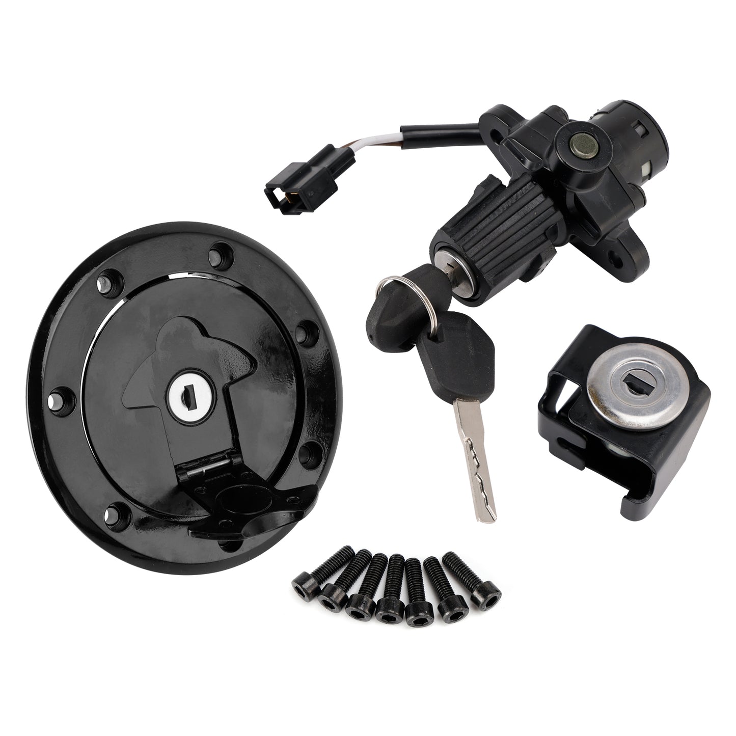 Duke 125 200 250 390 ABS 2017-2023 Ignition Switch Gas Cap Seat Lock Set