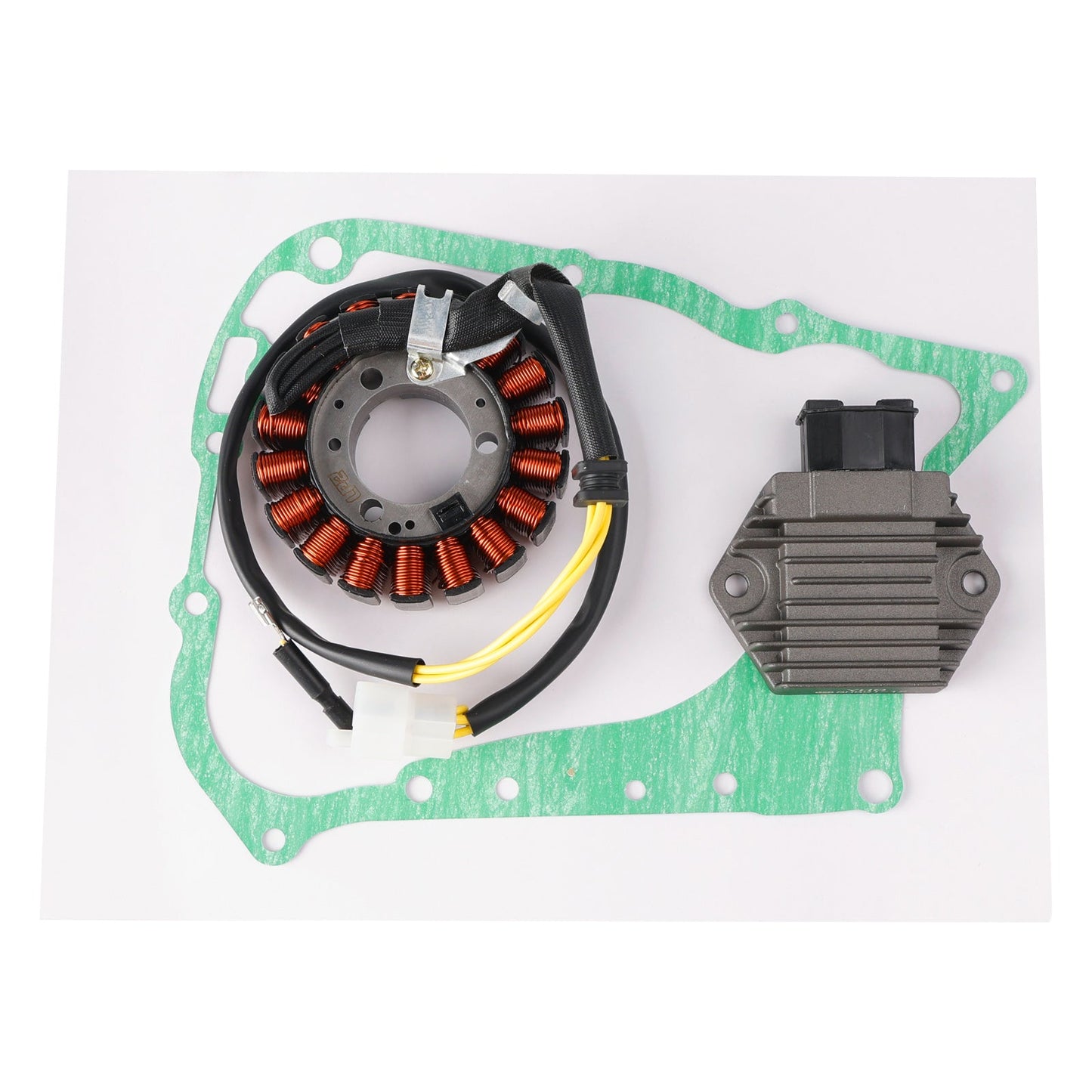 Peugeot SV250 2001-2002 Magneto Coil Stator + Voltage Regulator + Gasket Assy