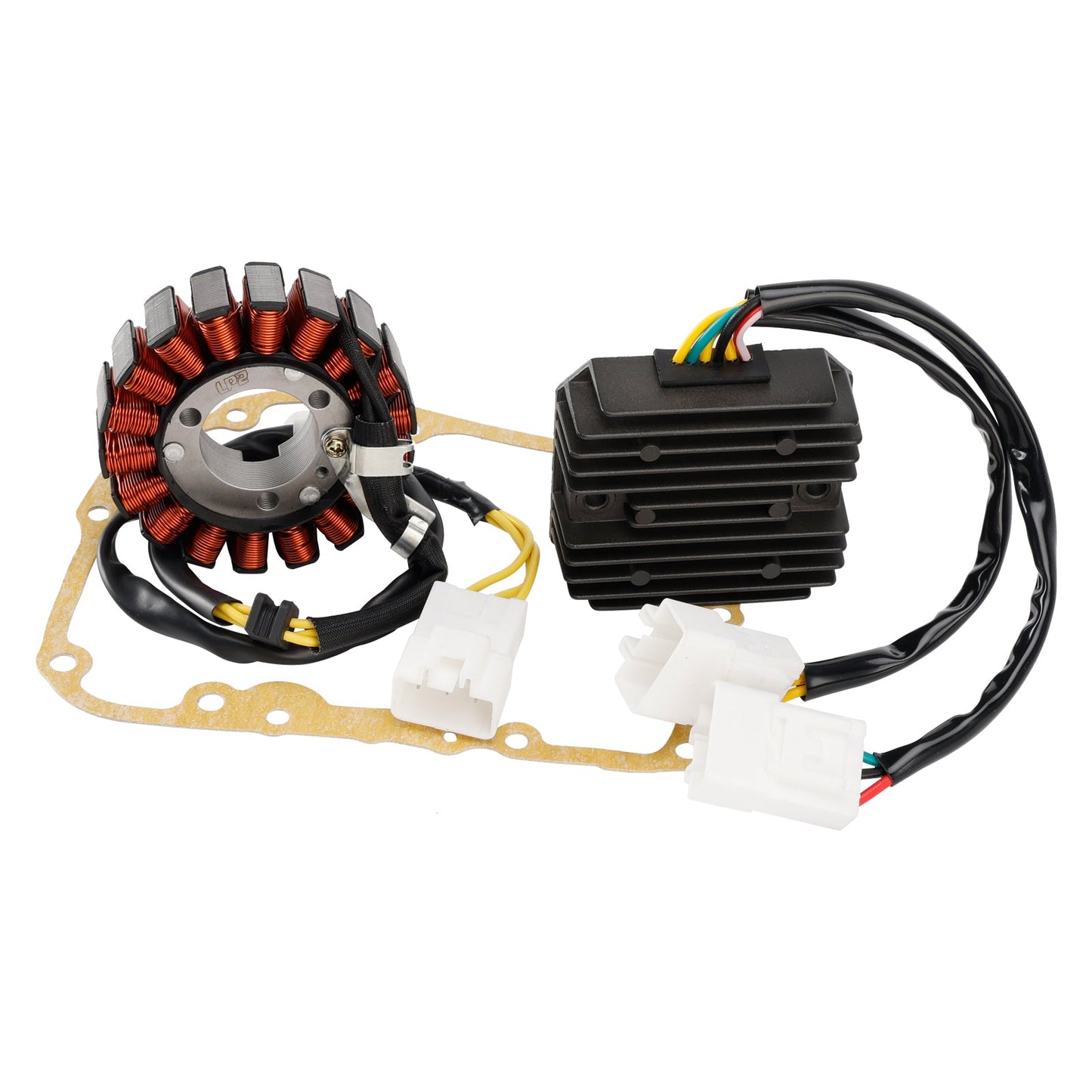 Honda S-Wing FES 125 150 2007-2012 Magneto Coil Stator + Voltage Regulator + Gasket Assy
