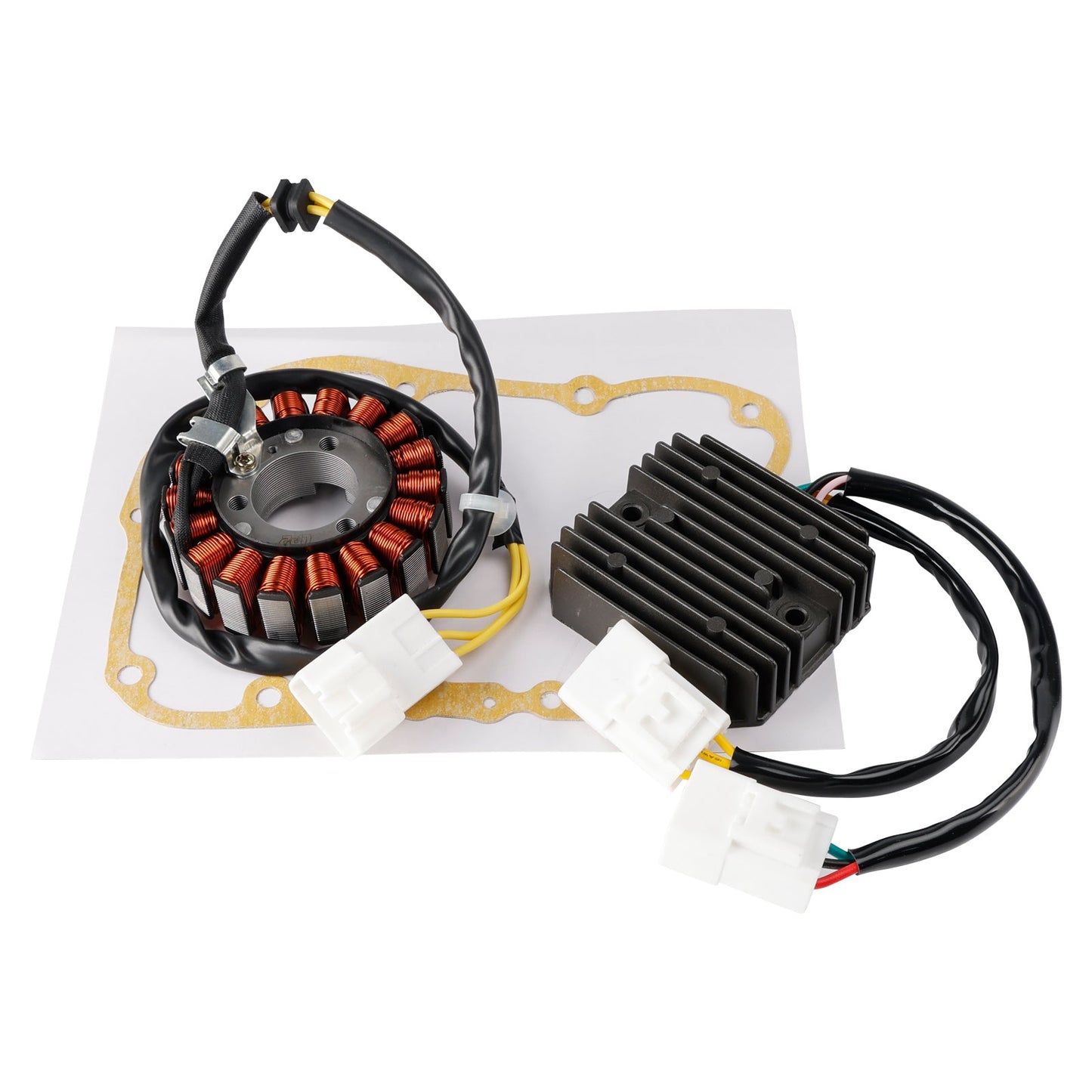 Honda S-Wing FES 125 150 2007-2012 Magneto Coil Stator + Voltage Regulator + Gasket Assy