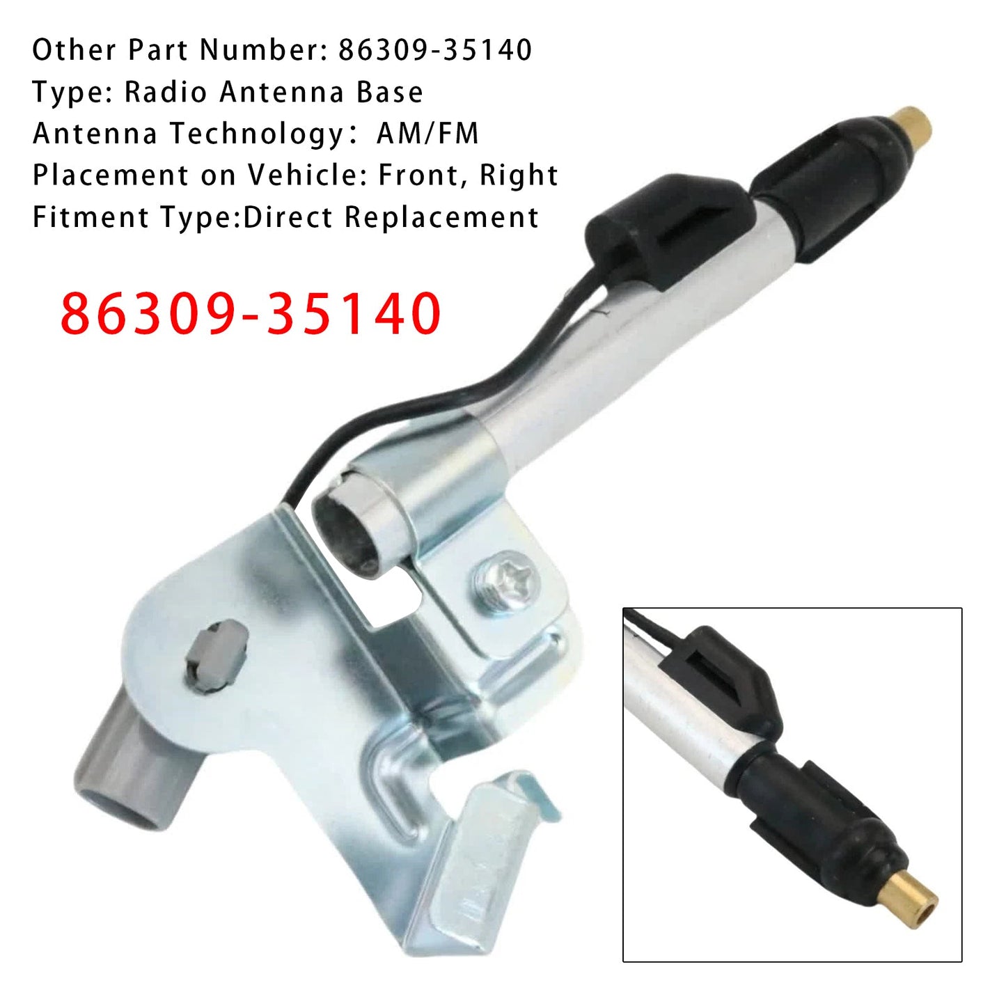 Toyota 4Runner 2010-2013 Antenna Holder Base 86309-35140