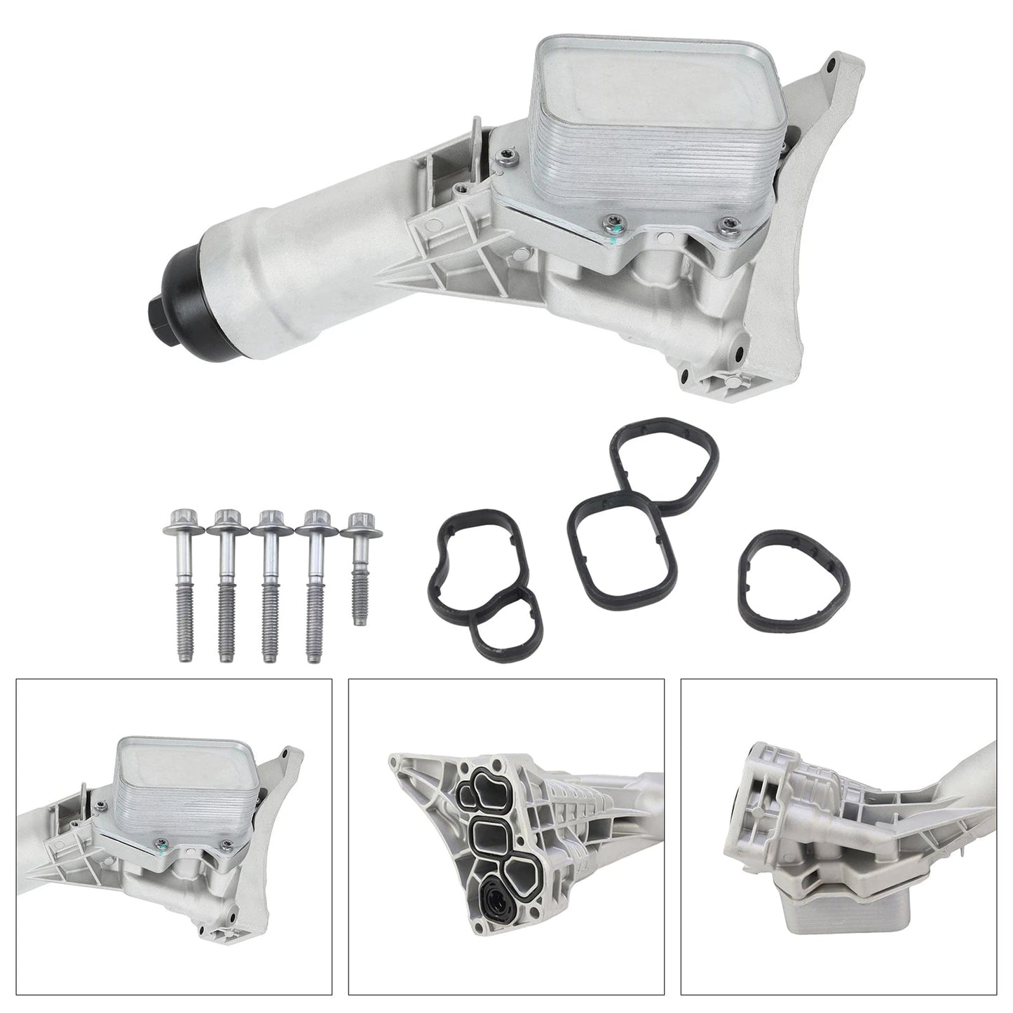BMW 230i 330i 430i 530e 530i 21-25 11428580414 Oil Filter Housing Oil Cooler