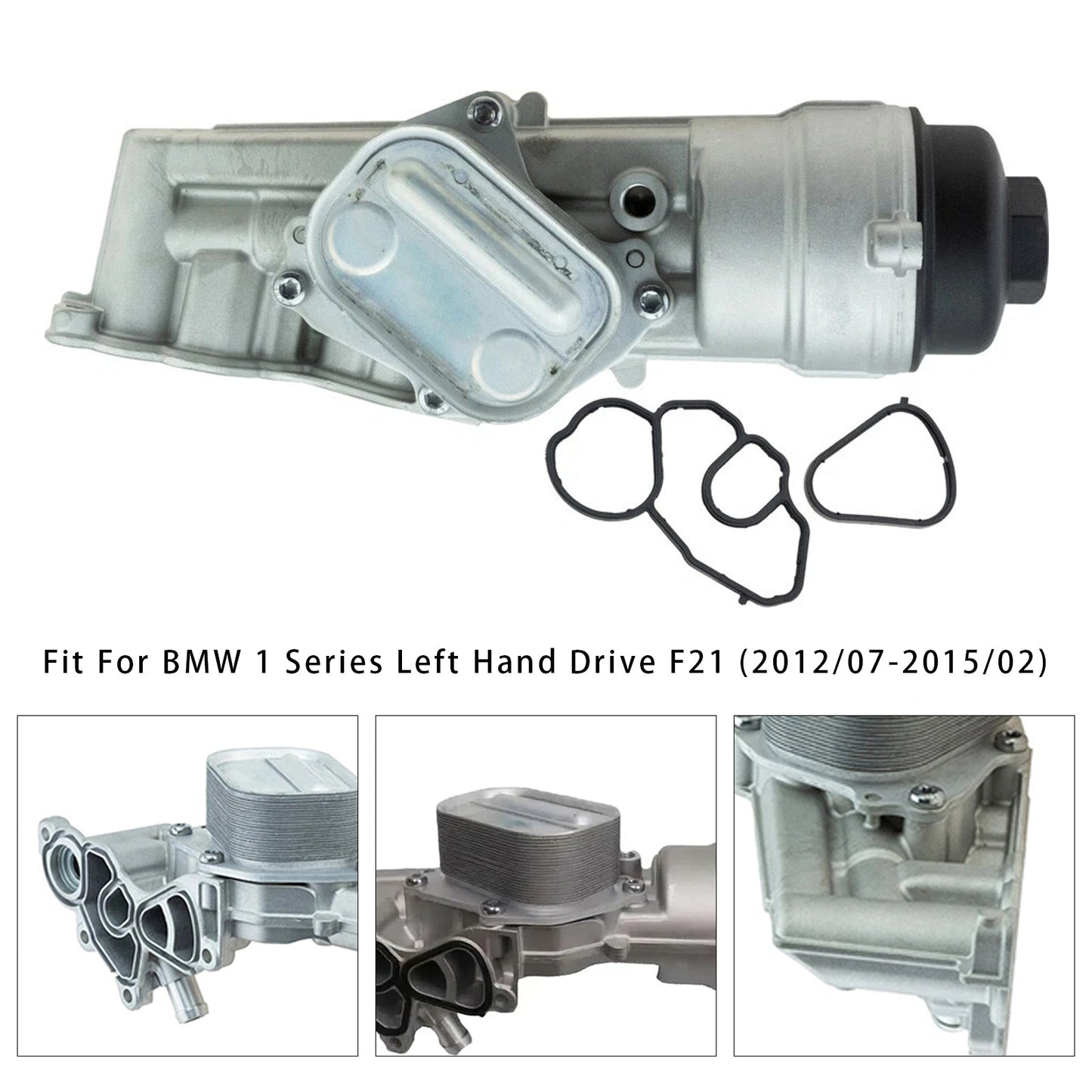 BMW F20 F21 F30 11417600468 Engine Oil Cooler Filter Housing