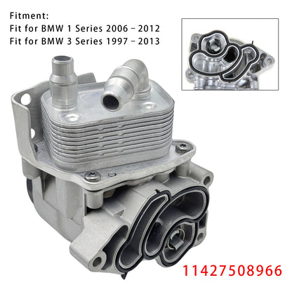 BMW 120i 320i 520i X1 11427508966 Engine Oil Cooler Oil Filter Assembly