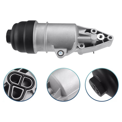 Audi A4 2005-2009 Engine Oil Cooler Oil Filter Assembly 06E115405K