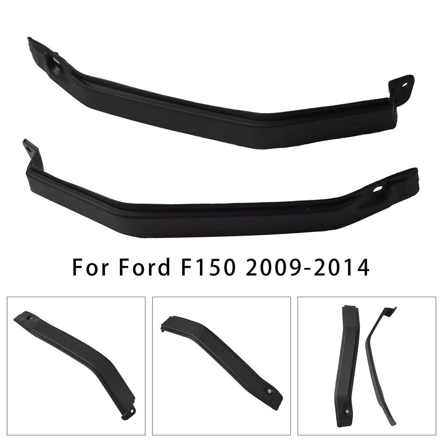 Ford F150 2009-2014 Exterior Cab Corner Roof Moldings RH+LH 9L3Z-1651729-AA